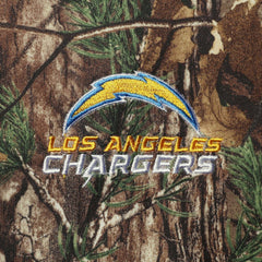 Los Angeles Chargers Dunbrooke Circle Champion Tech Fleece Pullover Hoodie Realtree Camo