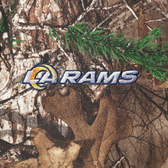 Los Angeles Rams Dunbrooke Circle Champion Tech Fleece Pullover Hoodie Realtree Camo