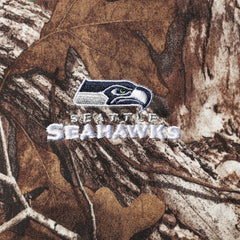 Seattle Seahawks Dunbrooke Circle Champion Tech Fleece Pullover Hoodie Realtree Camo