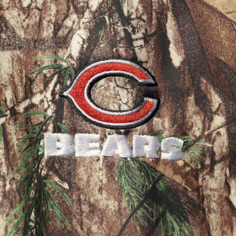 Chicago Bears Dunbrooke Trophy Tech Fleece Full-Zip Hoodie Realtree Camo