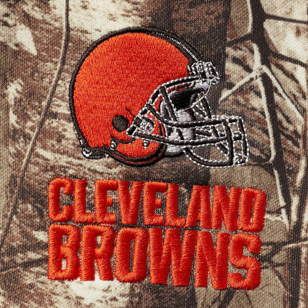 Cleveland Browns Dunbrooke Trophy Tech Fleece Full-Zip Hoodie Realtree Camo