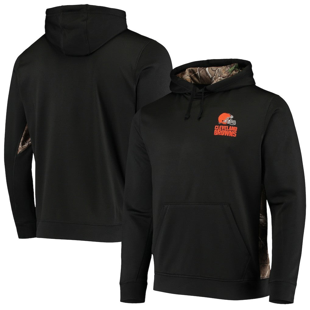 Cleveland Browns Dunbrooke Logo Ranger Pullover Hoodie Black/Realtree Camo