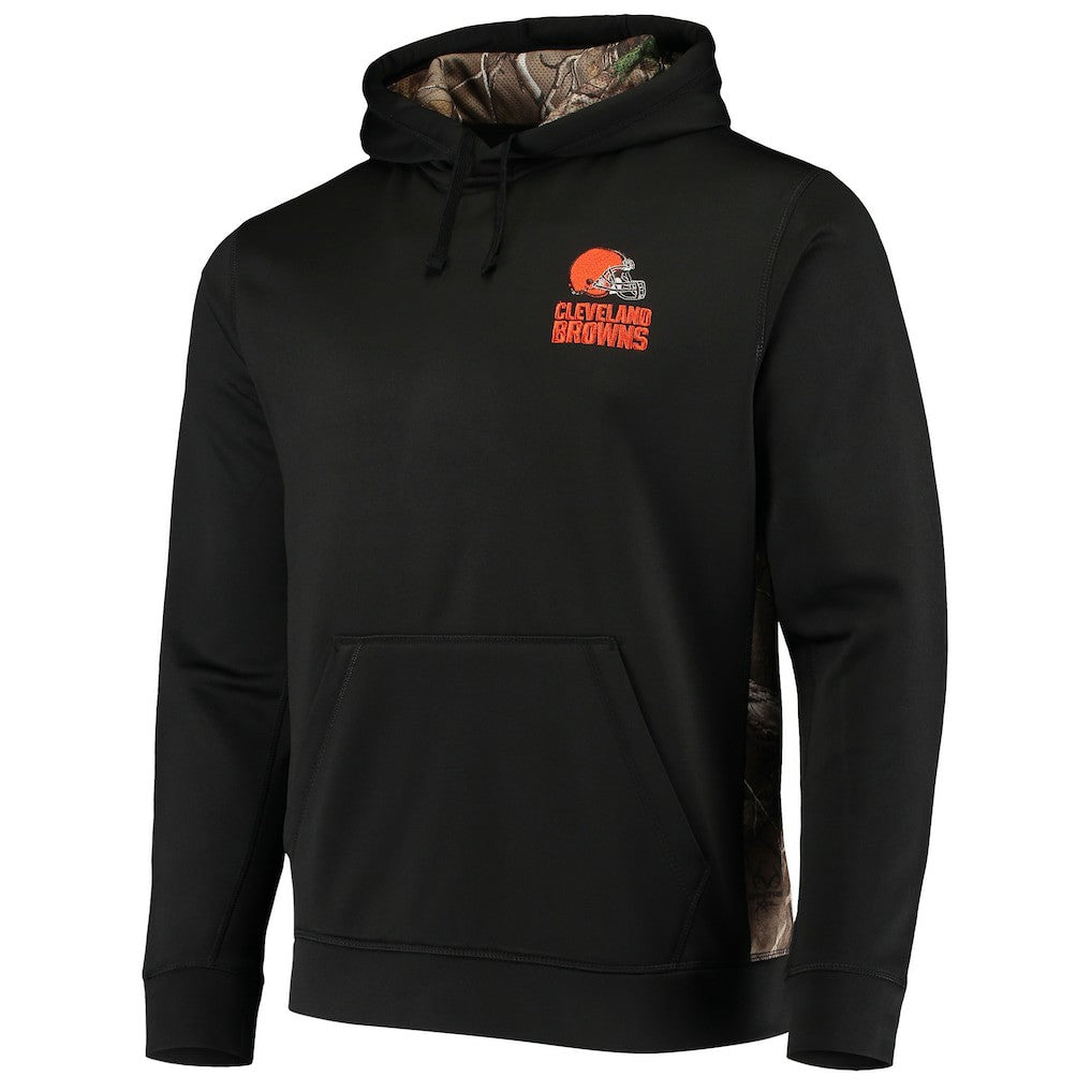 Cleveland Browns Dunbrooke Logo Ranger Pullover Hoodie Black/Realtree Camo