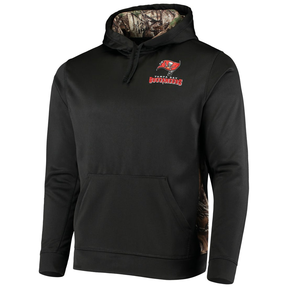 Tampa Bay Buccaneers Dunbrooke Logo Ranger Pullover Hoodie Black/Realtree Camo
