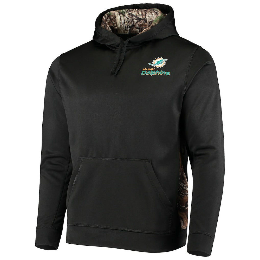 Miami Dolphins Dunbrooke Logo Ranger Pullover Hoodie Black/Realtree Camo