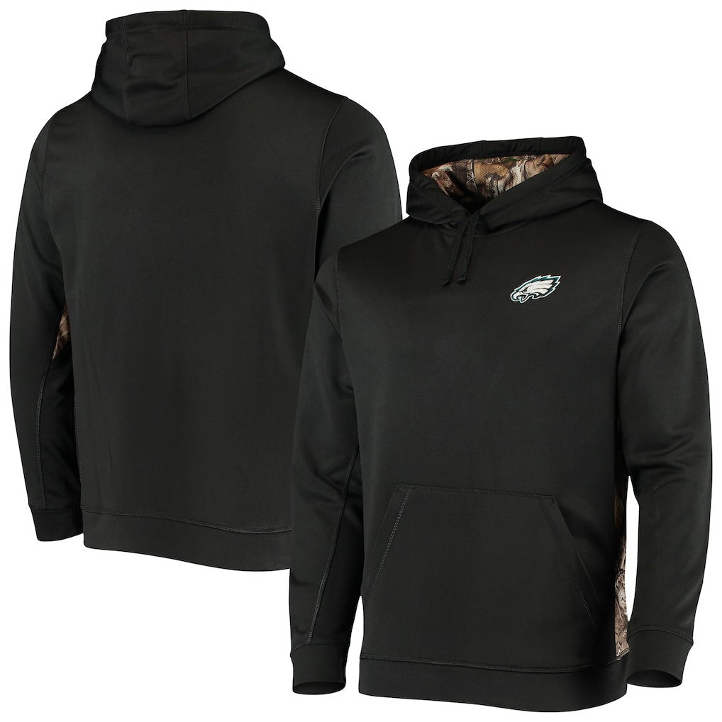 Philadelphia Eagles Dunbrooke Logo Ranger Pullover Hoodie Black/Realtree Camo