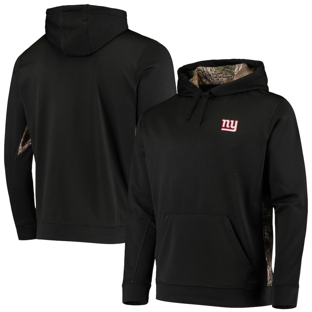New York Giants Dunbrooke Logo Ranger Pullover Hoodie Black/Realtree Camo