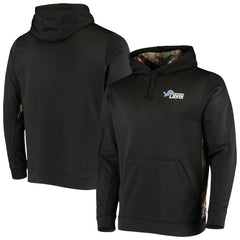 Detroit Lions Dunbrooke Logo Ranger Pullover Hoodie Black/Realtree Camo