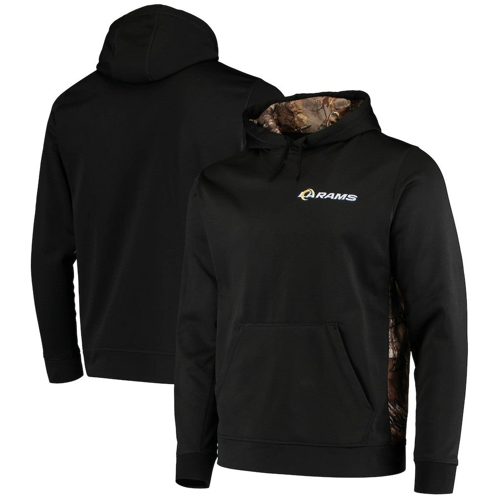 Los Angeles Rams Dunbrooke Logo Ranger Pullover Hoodie Black/Realtree Camo