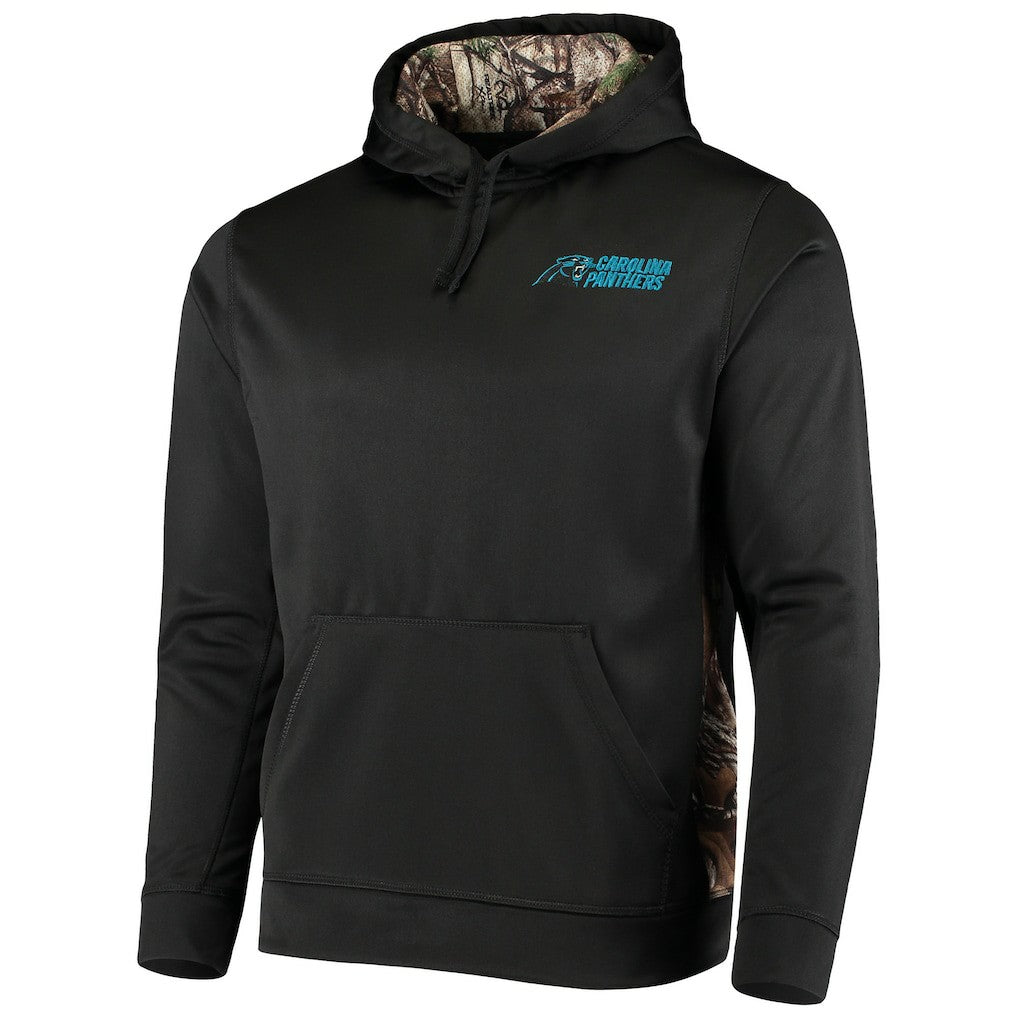 Carolina Panthers Dunbrooke Logo Ranger Pullover Hoodie Black/Realtree Camo