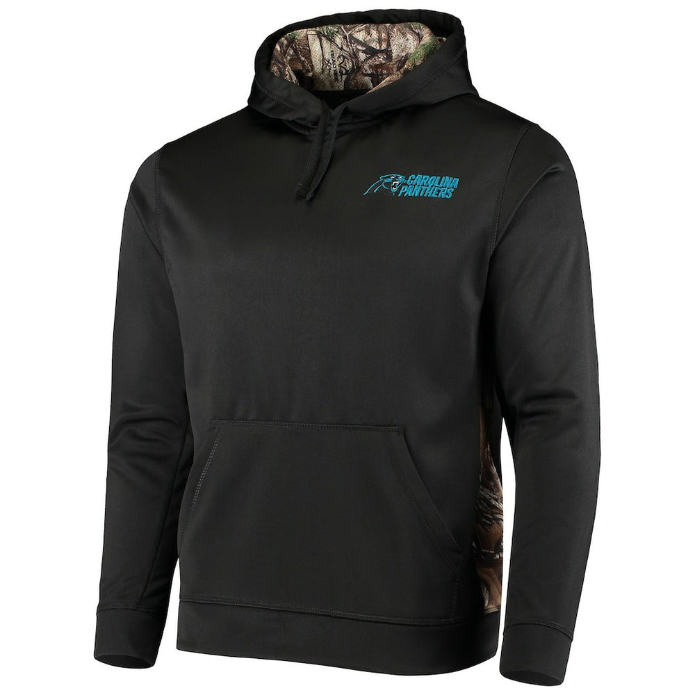 Carolina Panthers Dunbrooke Logo Ranger Pullover Hoodie Black/Realtree Camo