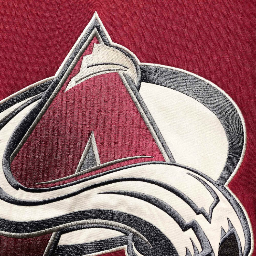 NHL Nathan MacKinnon Colorado Avalanche '47 Player Name & Number Lacer Pullover Hoodie - Burgundy