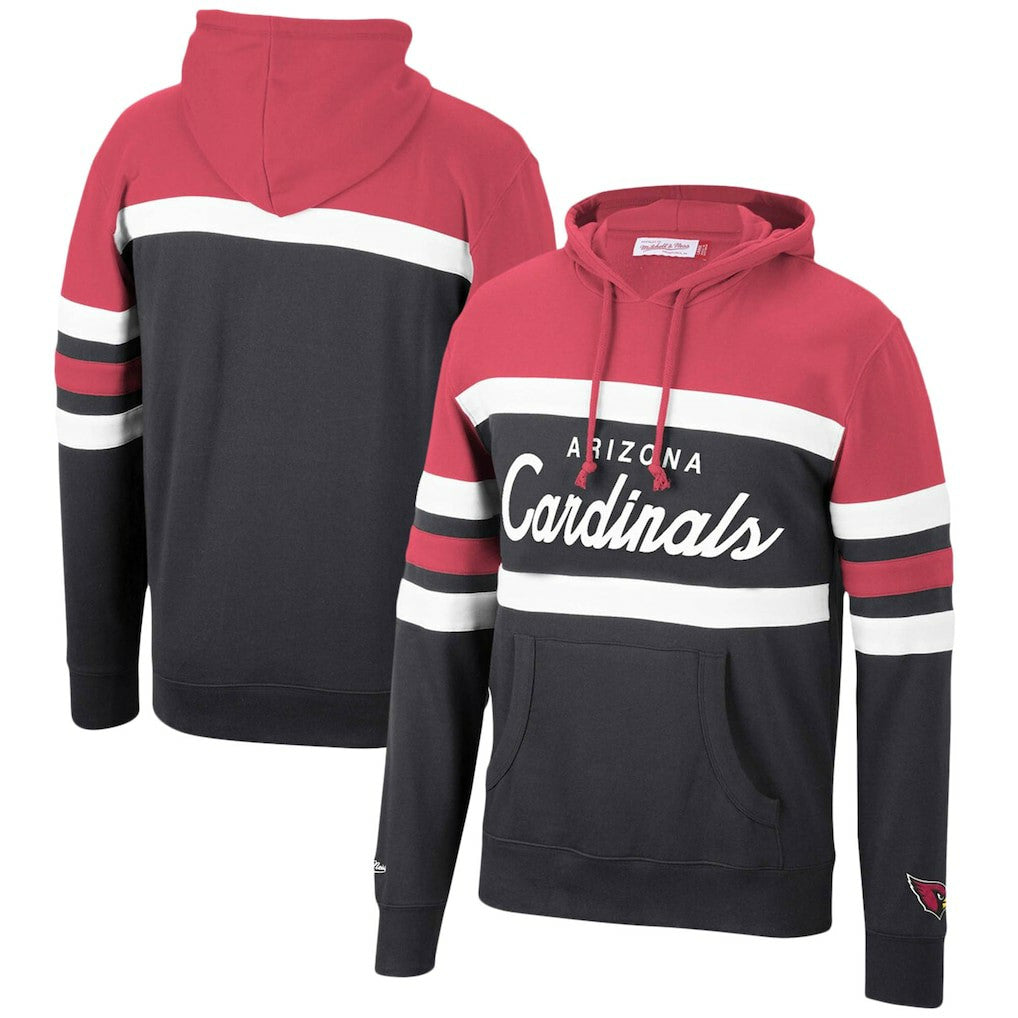 Arizona Cardinals Head Coach Pullover Hoodie Cardinal/Black