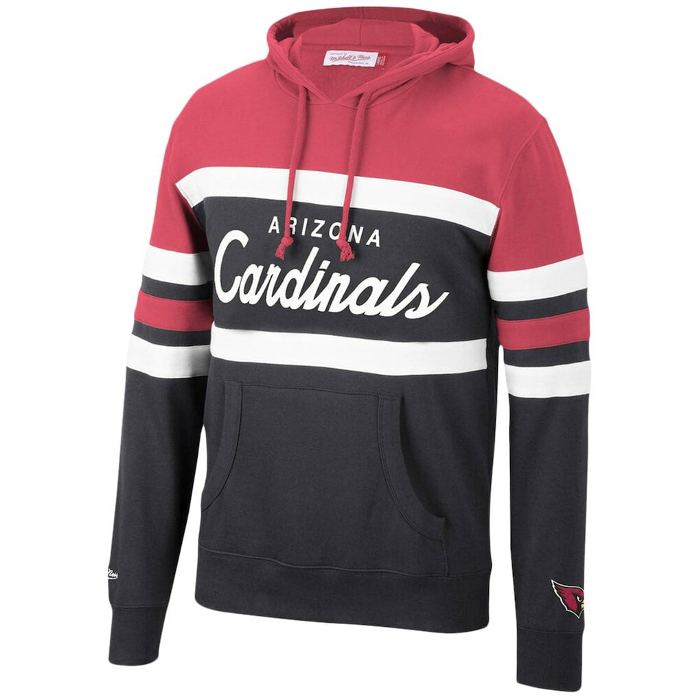 Arizona Cardinals Head Coach Pullover Hoodie Cardinal/Black