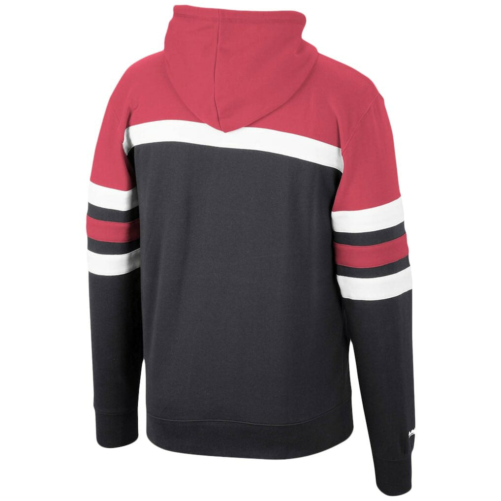 Arizona Cardinals Head Coach Pullover Hoodie Cardinal/Black