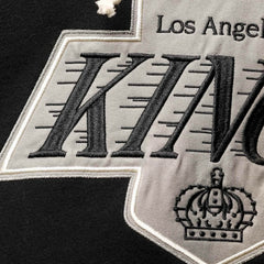 NHL Wayne Gretzky Los Angeles Kings '47 Retired Player Name & Number Lacer Pullover Hoodie - Black