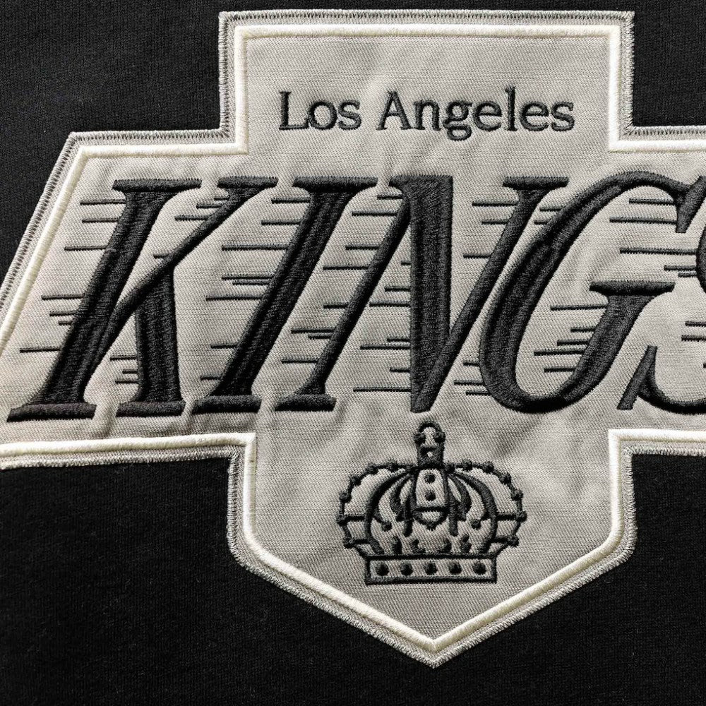 NHL Luc Robitaille Los Angeles Kings '47 Retired Player Name & Number Lacer Pullover Hoodie - Black