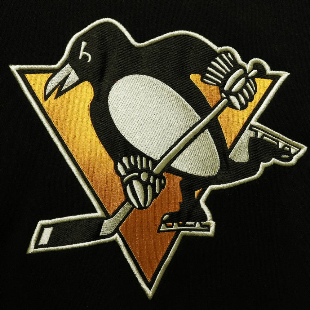 NHL Mario Lemieux Pittsburgh Penguins '47 Retired Player Name & Number Lacer Pullover Hoodie - Black