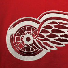 NHL Gordie Howe Detroit Red Wings '47 Retired Player Name & Number Lacer Pullover Hoodie - Red