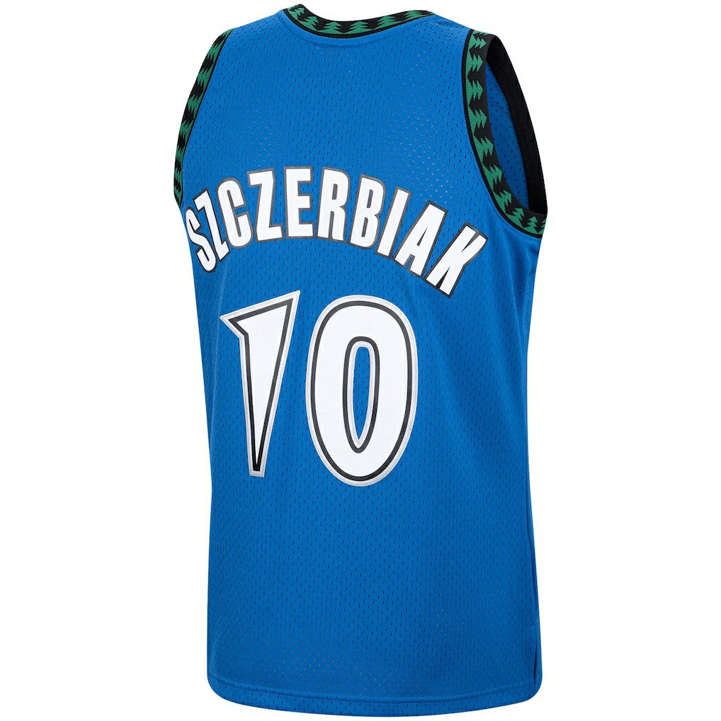 Wally Szczerbiak Minnesota Timberwolves 2003/04 Hardwood Classics Swingman Jersey Blue