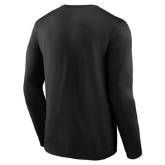 Men's Black Baltimore Orioles Team Heart & Soul Long Sleeve T-Shirt T-shirts