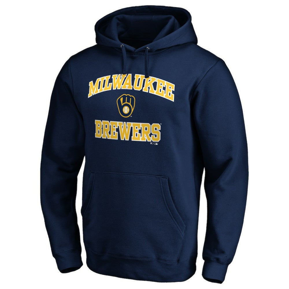 Milwaukee Brewers Heart & Soul Pullover Hoodie - Navy Hoodies