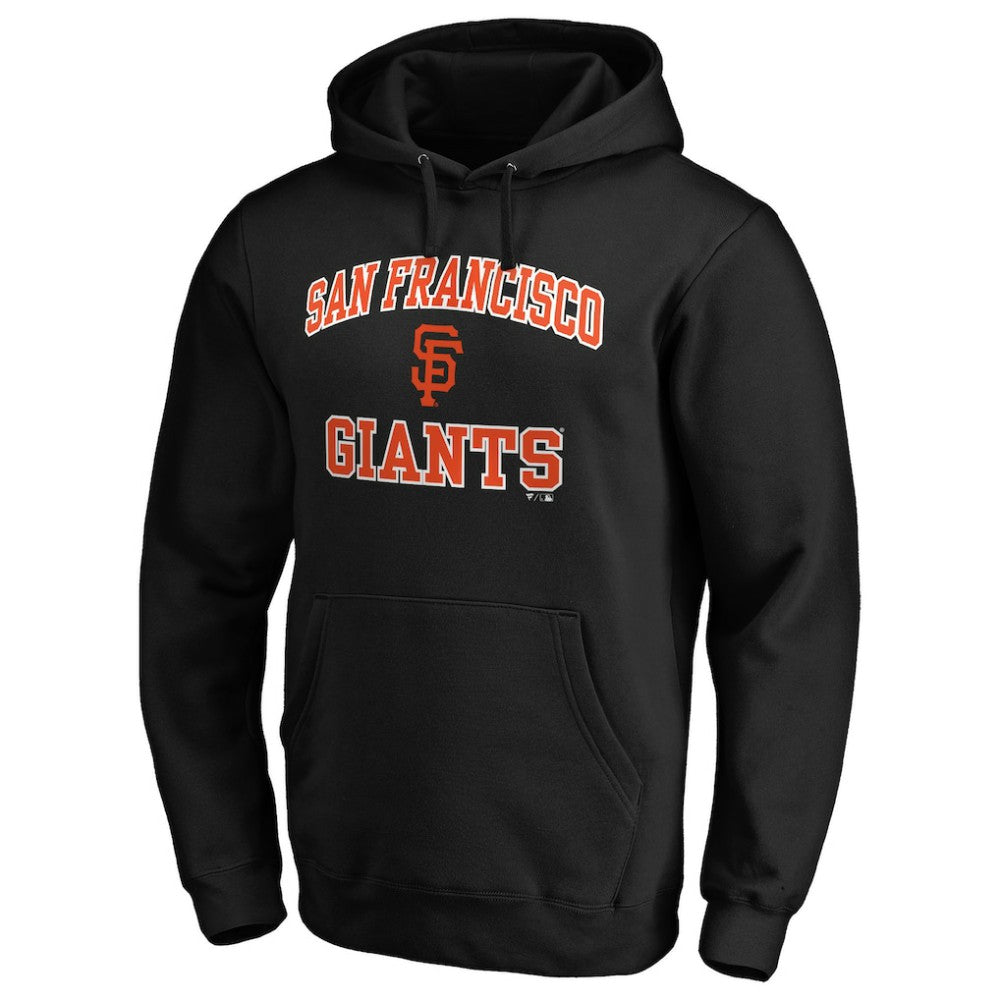 San Francisco Giants Heart & Soul Pullover Hoodie - Black Hoodies