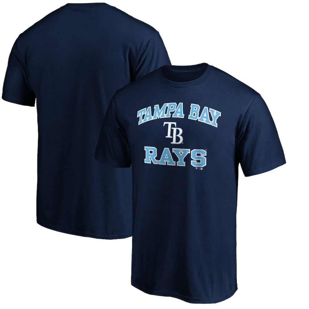 Tampa Bay Rays Fanatics MTO Label Heart & Soul T-Shirt - Navy T-shirts