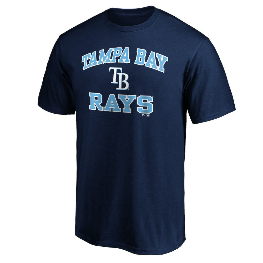 Tampa Bay Rays Fanatics MTO Label Heart & Soul T-Shirt - Navy T-shirts