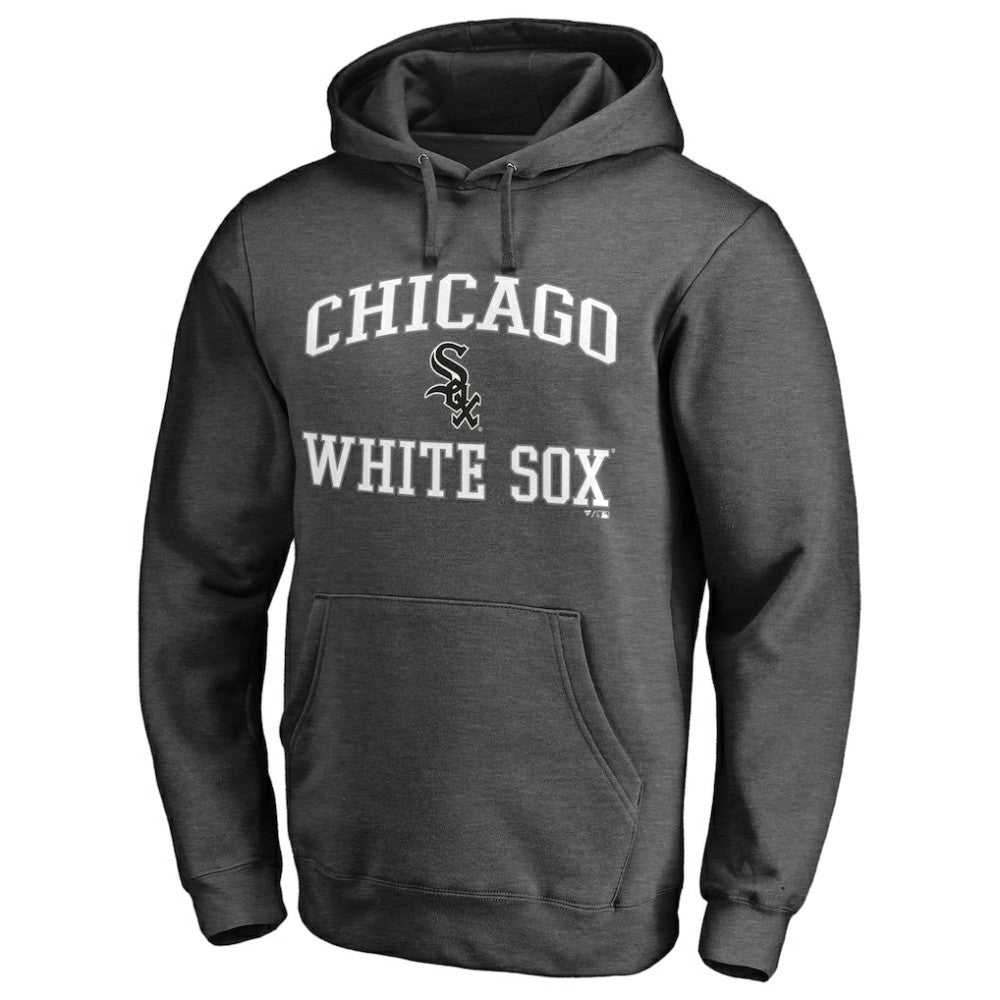 Chicago White Sox Fanatics MTO Label Heart & Soul Pullover Hoodie - Charcoal Hoodies