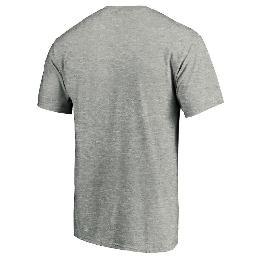 Toronto Blue Jays Fanatics MTO Label Heart & Soul T-Shirt - Heather Gray T-shirts