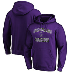 Colorado Rockies Heart & Soul Pullover Hoodie - Purple Hoodies