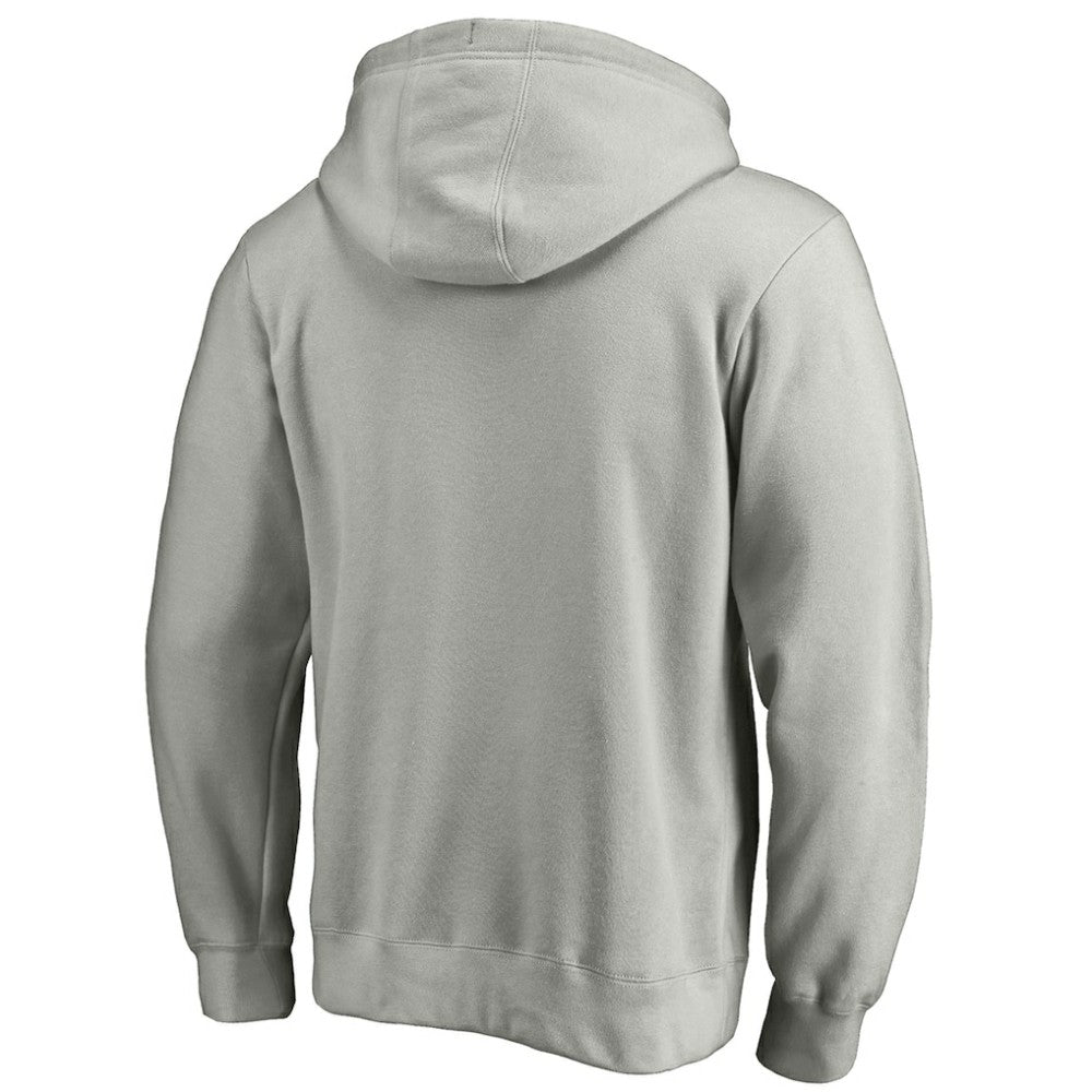 New York Yankees Fanatics MTO Label Heart & Soul Pullover Hoodie - Heather Gray Hoodies
