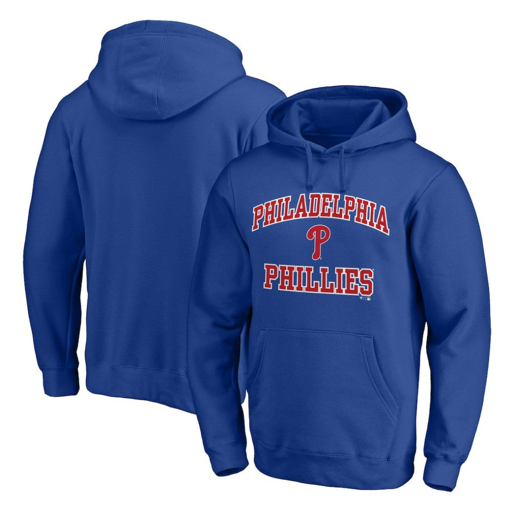 Philadelphia Phillies Fanatics MTO Label Heart & Soul Pullover Hoodie - Royal Hoodies