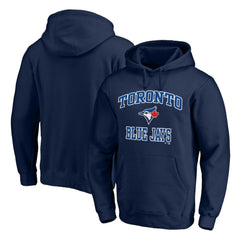 Toronto Blue Jays Fanatics MTO Label Heart & Soul Pullover Hoodie - Navy Hoodies