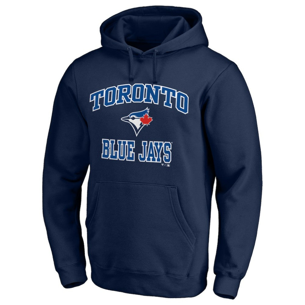 Toronto Blue Jays Fanatics MTO Label Heart & Soul Pullover Hoodie - Navy Hoodies