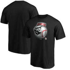 Cincinnati Reds Midnight Mascot T-Shirt - Black T-shirts