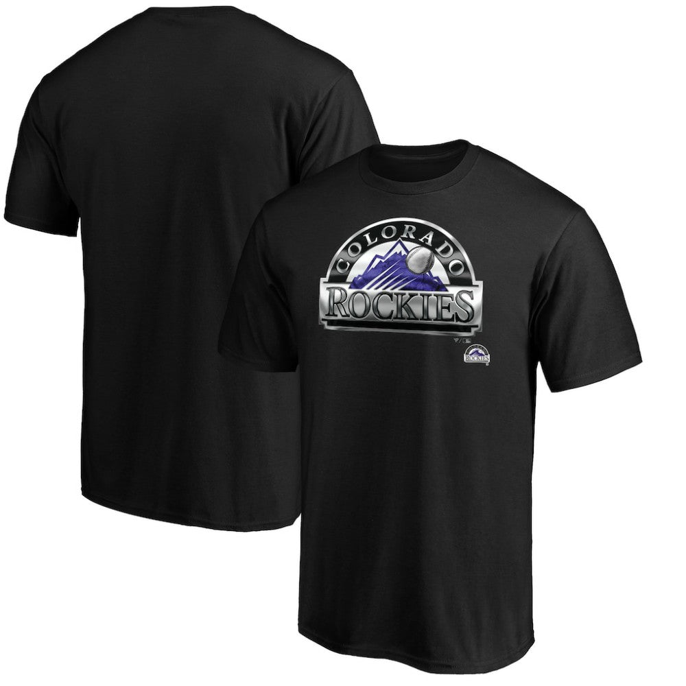 Colorado Rockies Midnight Mascot T-Shirt - Black T-shirts