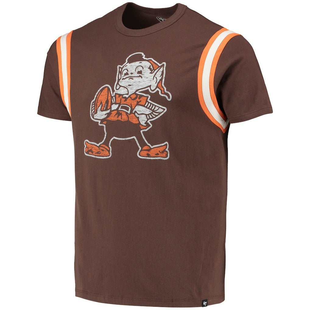 Cleveland Browns '47 Premier Point T-Shirt Brown