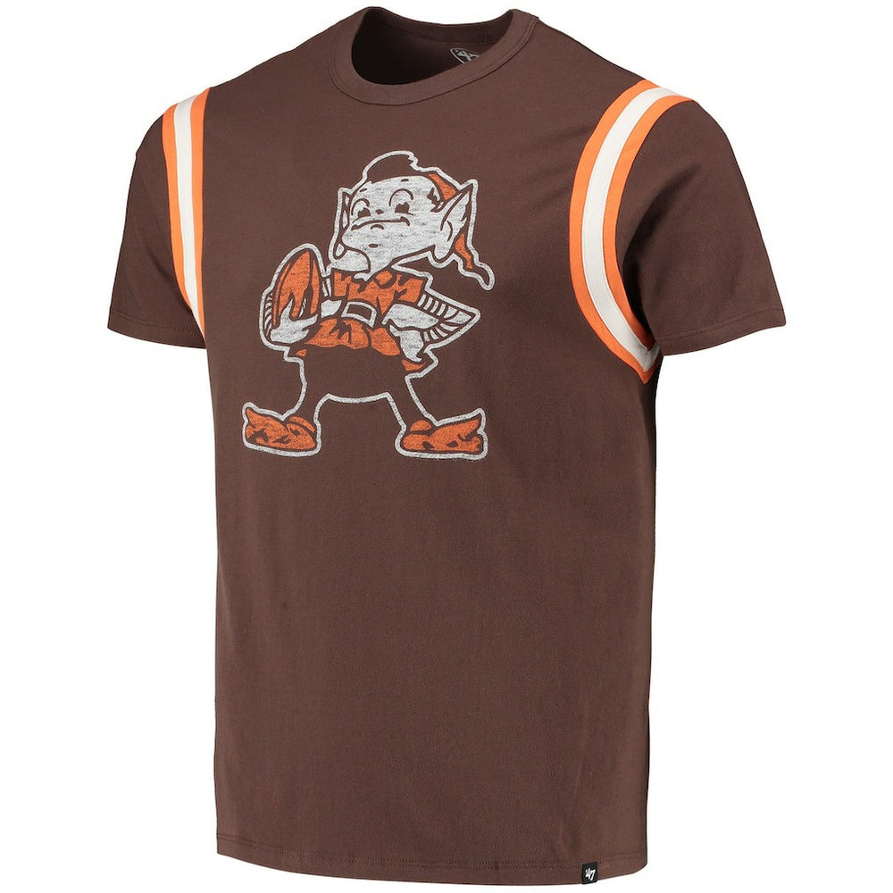 Cleveland Browns '47 Premier Point T-Shirt Brown
