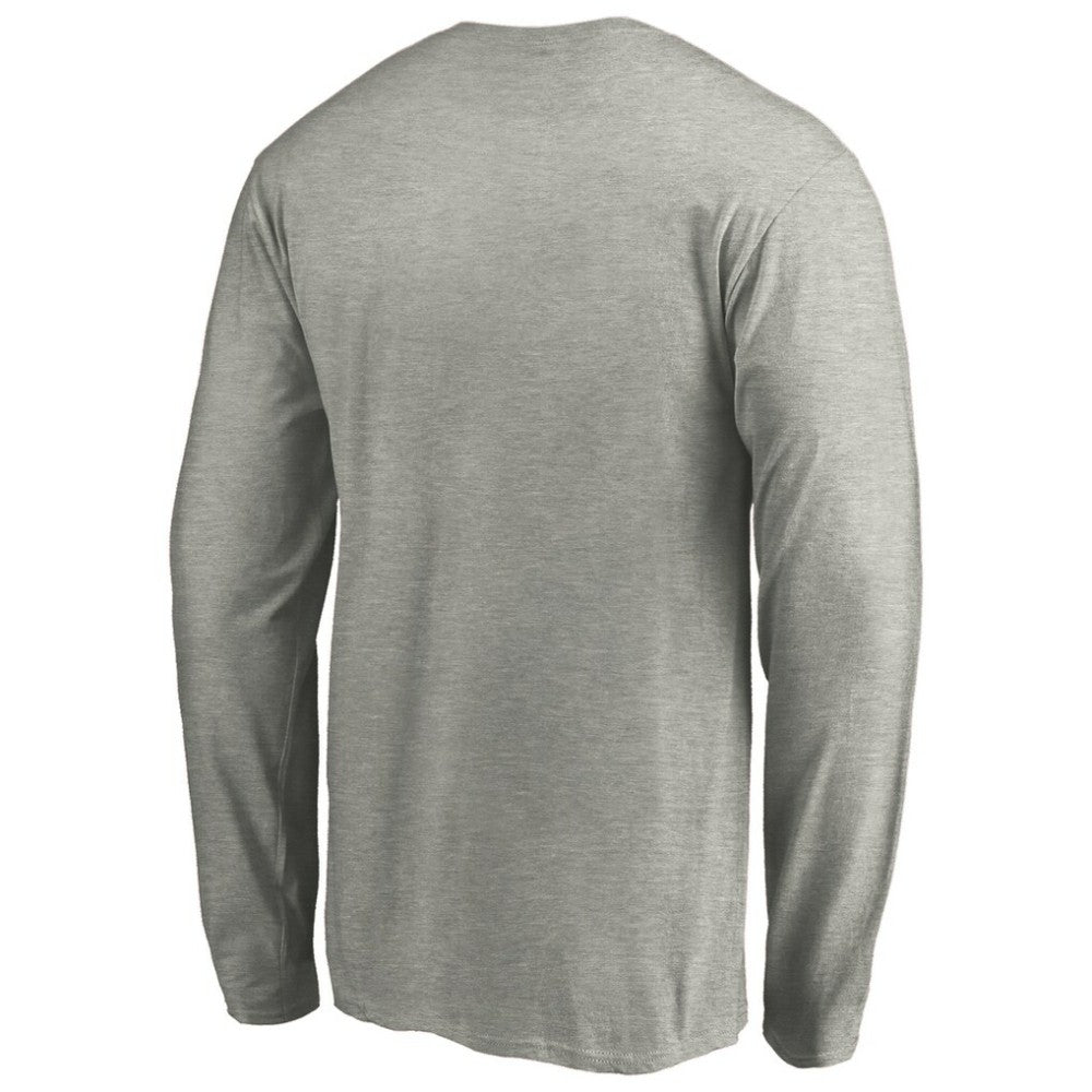 Athletics Official Team Logo Long Sleeve T-Shirt - Heather Gray T-shirts