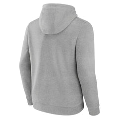 Kansas City Royals Official Logo Fitted Pullover Hoodie - Heather Gray Hoodies