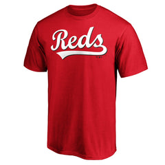Cincinnati Reds Official Wordmark T-Shirt - Red T-shirts
