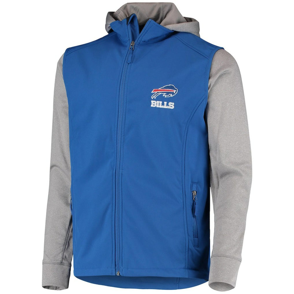 Buffalo Bills Dunbrooke Alpha Full-Zip Jacket Royal/Gray