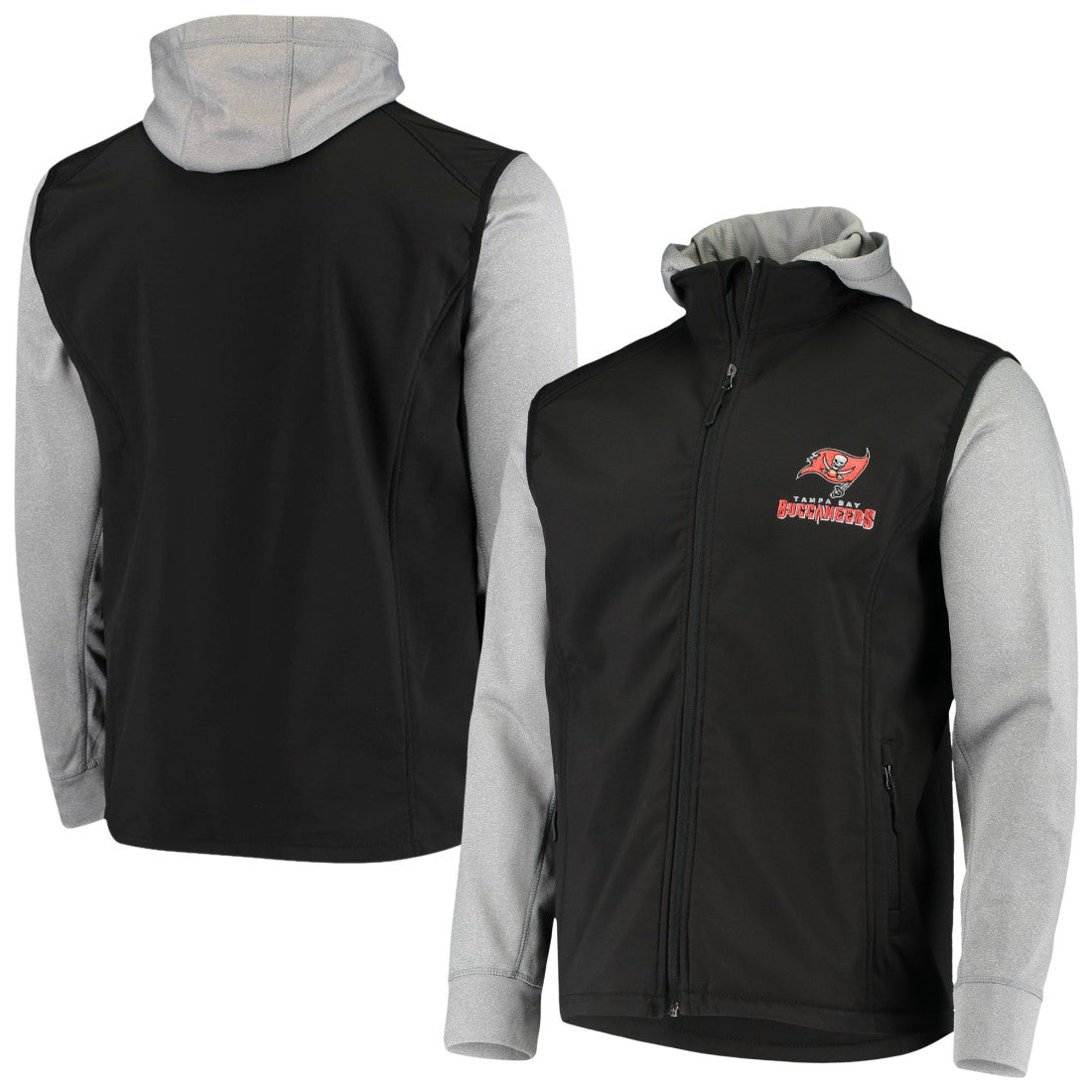 Tampa Bay Buccaneers Dunbrooke Alpha Full-Zip Jacket Black/Gray