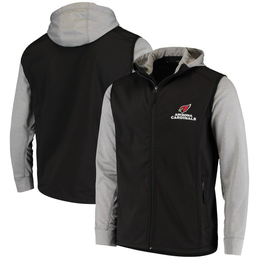 Arizona Cardinals Dunbrooke Alpha Full-Zip Jacket Black/Gray