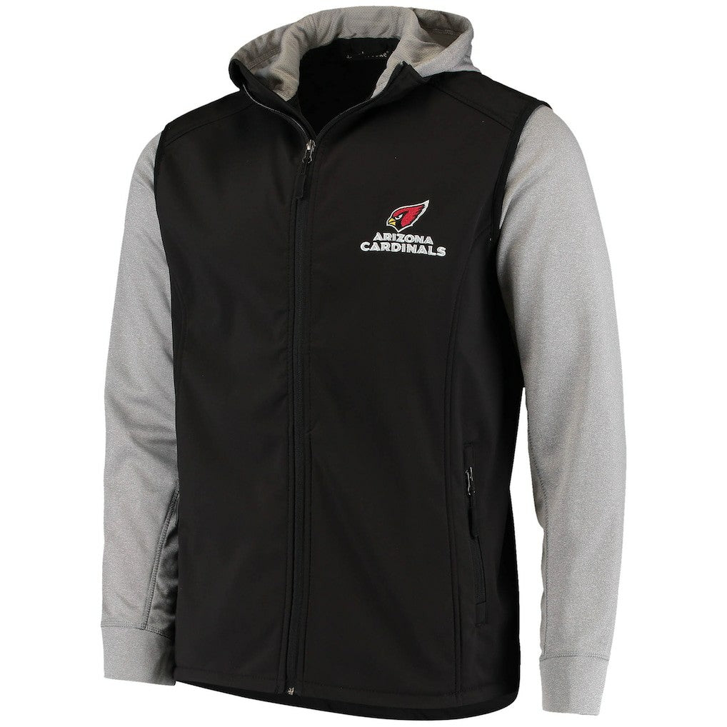 Arizona Cardinals Dunbrooke Alpha Full-Zip Jacket Black/Gray