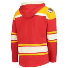 Kansas City Chiefs '47 Lacer V-Neck Pullover Hoodie Red/Gold