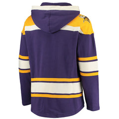 Minnesota Vikings '47 Lacer V-Neck Pullover Hoodie Purple/Gold