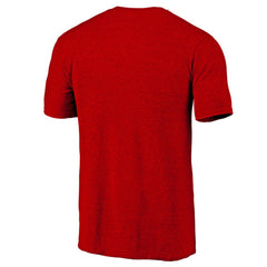 NHL Chicago Blackhawks Distressed Tri-Blend T-Shirt - Red